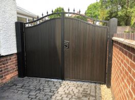 FDW1 Black Brown UPVC