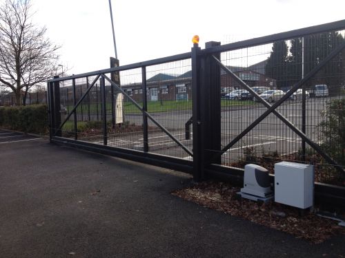 Click Here To Enlarge This Photo Of Industrial Gate - IG05