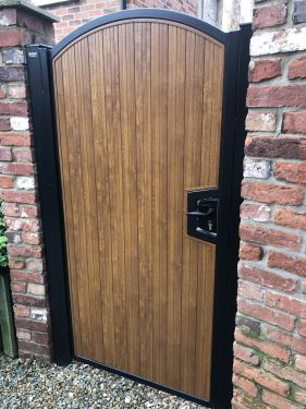Click Here To Enlarge This Photo Of FDWS3 golden oak infill