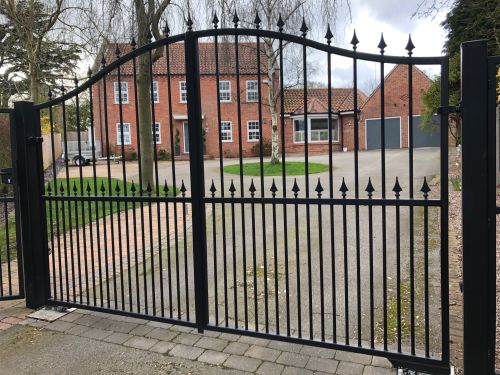 Click Here To Enlarge This Photo Of Double Gate - FD01