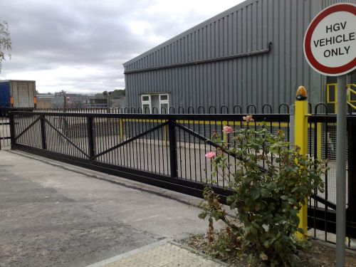 Click Here To Enlarge This Photo Of Industrial Gate - IG01