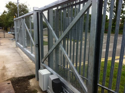Click Here To Enlarge This Photo Of Industrial Gate - IG02