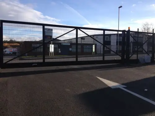 Click Here To Enlarge This Photo Of Industrial Gates