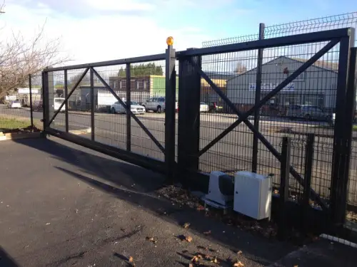Click Here To Enlarge This Photo Of Industrial Gates