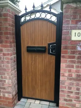 Click Here To Enlarge This Photo Of UPVC Automated Sliding Gate