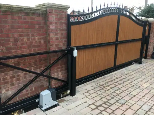 Click Here To Enlarge This Photo Of UPVC Automated Sliding Gate