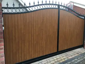 UPVC Automated Sliding Gate
