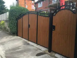 Bi-Folding UPVC Gates